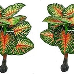 Artiricial Money Plant Tree 12 Patta Set of 2 PCS-image-55