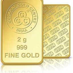 GGC Gujarat Gold Centre 24k (999) Yellow Gold 2 Gram Mint Bar-image-23