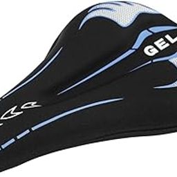 FABSPORTS Bike/Bicycle Seat Cover with Thick Soft Padded Gel & Memory Foam for Endurance and Long Rides for Cycling, Spinning Class, Exercise Bike etc-image-94