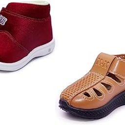 Kids Unisex Sound Shoes & Sandals Combo-image-93