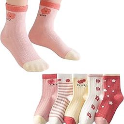 BEMBIKA Baby Socks Soft, Anti-Slip, and Stylish Socks for Toddlers, Perfect for Baby Crawling and Safety -(Sweet Flowers|9-14 Years Old)-image-71