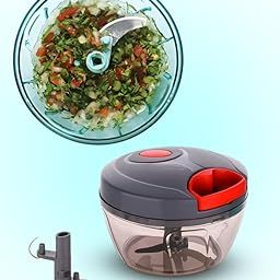 Ginger Chopping 2 in 1 Manual Rope Chopper 650ml-image-48