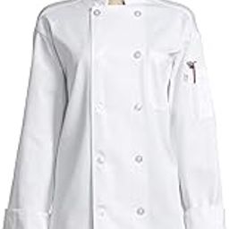 Women's Classic with Mesh Chef Coat-image-14