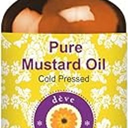 Deve Herbes Pure Mustard Oil (Brassica juncea) | Cold Pressed | Natural | Undiluted | For Diluting Essential Oils | For Skin & Massage | Men & Women | 50ml-image-47