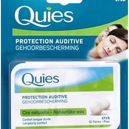 Quies Protection Auditive 12 Pairs in Natural Wax-picture-28