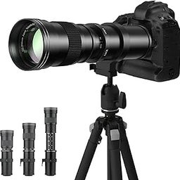 420-800mm f/8.3 Manual Telephoto Zoom Lens for Canon EOS 80D, 90D, Rebel T3, T3i, T4i, T5, T5i, T6, T6i, T6s, T7, T7I, SL1, SL2, 70D, 77D, 5D, II/III/IV, 6D | Camera Lens-picture-28