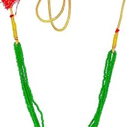 Traditional Maharashtrian black Beads Tanmaniya Marathi mangalsutra Pendant Necklace with Chain For Women.(MAH-mangalsutra no.34).-image-86