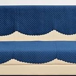 Ur Shopee Solid Plain Color Premium Velvet Holland Quilted Sofa Cover or Couch Cover or Sofa Cover for 3 Seater Sofa | 3 Seater Sofa Slip Covers (Pack of -6 Pcs) (Navy Blue)-image-26