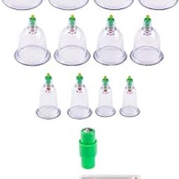 PICKVILL Cans Cups Vacuum Cupping Kit Pull Out Apparatus Therapy Relax Massager Body Suction Pumps Bank Tank Set -12 Pcs-image-65