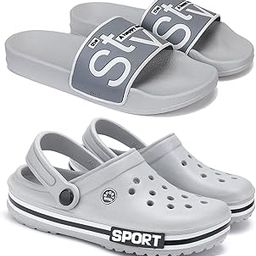Chappal for Men | (Multicolour) (Pack of 2) Combo(MM)-1589-1904-image-1
