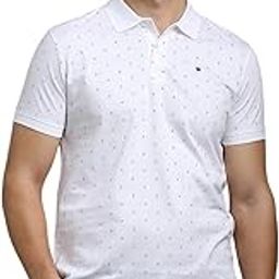 Louis Philippe Men's Cotton Regular Fit Polo T-Shirt-11
