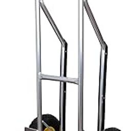 Stanley SXWT-HT525 Aluminium Handtruck with 200kg Load Capacity, 10"(260mm) PU Wheels, Ergonomic Handle, Lightweight, Built-in Rear Guides for Easier Handling on Stairways, Dimensions: 48x51x118 cm-image-38