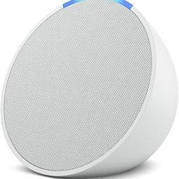 Amazon Echo Pop| Smart speaker with Alexa and Bluetooth| Loud sound, balanced bass, crisp vocals| White-11