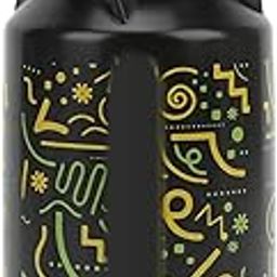 ELBME Bottle, 550ml Bite Spout Leakproof Easy Grip Design Environment Friendly Sports Water Bottle, One Handed Squeeze Jet Water, Wide Mouth Easy to Clean Squeeze Water Bottle for Hiking Biking(Black)-image-65