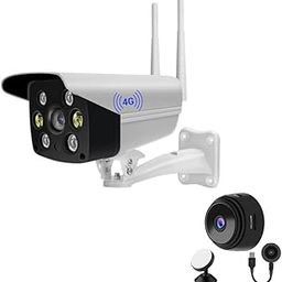 CAMERA DEKHO Smarthome Wireless HD 4G Sim Security Camera Live View Night Vision Motion Detection 2 Way Intercommunication (White) | with Free Magnetic Spy Camera-12