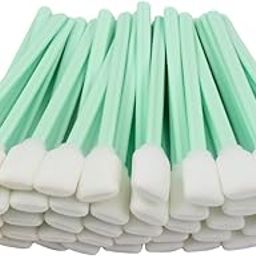 100pc 5.1" Square Rectangle Foam Cleaning Swab Sticks For Solvent Format Inkjet Printer Roland Optical Equipment-29