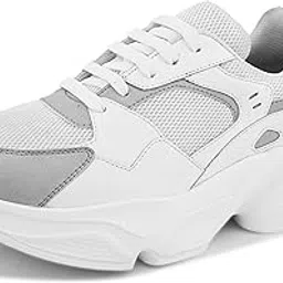 centrino Women Sneaker | Cushioned Insole for Comfort | Stylish Lace-Up Design | Perfect for Casual Outfit for Ladies (9491)-picture-22
