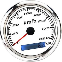 Enakshi® Marine Car Digital Speedometer Gauge 0-200 km/h Pulse Signal White|Parts & Accessories | Car & Truck Parts | Gauges | Speedometers-picture-16