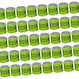 BNF® 5x50x 2024 Pigeon Leg Rings Bird Foot Bands for Bantam Finch Canary|Pet Supplies | Bird Supplies | Other Bird Supplies|50 Pigeon Leg Rings(5 Pack)-image-27