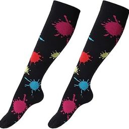™ 1 Pair Women Compression Socks Stocking Sleeve For Sports Running Black S-M | Orthotics, Braces & Sleeves | Orthopedics & Supports | Medical, Mobility & Disability-image-35