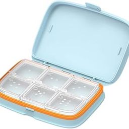 SHREETA Pill Box Organizer Daily Medication 9Portable Waterproof and Moisture Resistant Travel Pill Box Weekly Pill Box Organizer Small and Lightweight for Storing Medication and Various Jewelry-25