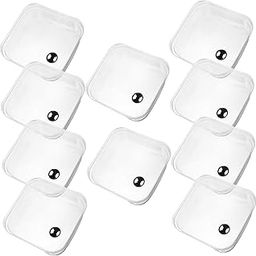 IWOWHERO 10Pcs Reusable Garden Dome Plant Protection Cover Transparent Cloche for Flowers Plants Durable Humidity Dome for Home Gardening Landscape Projects-image-58
