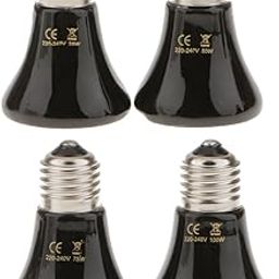 ATORSE® Infrared Ceramic Emitter Heat Light Bulb Lamp for Reptile Pet Brooder 100W-picture-14