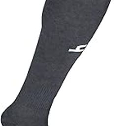 HEELIUM Bamboo Football Knee Length Socks For Men's & Women's | Odour Free, Superior Grip & Cushioned Base | 3X Softer Than Cotton Stockings, Grey-image-14