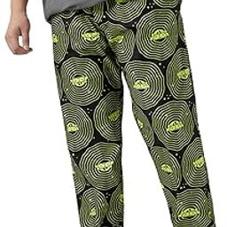 Official Rick and Morty Merchandise Men's All Over Printed Regular Fit Poplin Plus Size Pyjamas-image-88