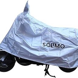 Amazon Brand - Solimo Honda Activa Bike Cover (Silver)-32