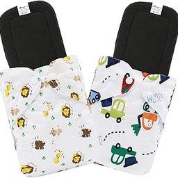 Babymoon Washable & Reusable Cloth Diaper Pocket With Grey Insert Pack of 4-picture-25