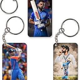 3 Combo Chabi Ring Virat Kohli Key chains for Cricket Fans, for Gifting, Bike, Scooty, Bags, Car Key Chain-image-66