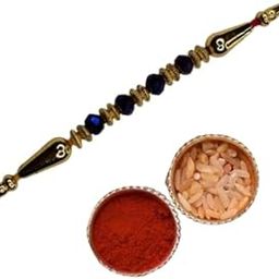 Royal Blue Stone Luxurious Rakhi-image-97