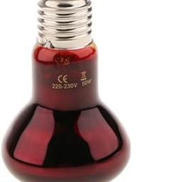 MERISHOPP® Set 4 Reptile Tortoise Amphibian Nightlight Infrared Light E27 Heat Lamp 50W|Pet Supplies | Reptile Supplies-image-60