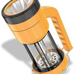 Goldmedal Ranger Solar Filament Lamp - CNW + Red, Blue, Pack of 1 Multi-Function | Warning Lights | Inbuilt Solar Panel | Touch Sensor | USB Charging | Energy Saving-10
