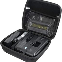 Hard Travel Case For Canon SELPHY CP1300 / CP1200/CP1500 Wireless Compact Color Photo Printer, Black-16
