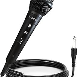 Kadence K111 Dynamic Microphone with 3mt Wire Cable for Singing, karoke XLR Cable, with On/Off Switch-22