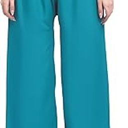 Stay Stylish and Comfortable with Women's Solid Palazzo Pants-image-21