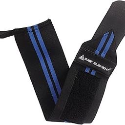 Raw Element Wrist Supporter for Gym | Adjustable Gym Wrist Band with Thumb Loop for Men & Women | Hand Grip & Wrist Support Straps for Weightlifting, Powerlifting, Training, Fitness (Blue)-14