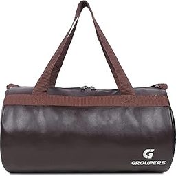 Duffle Polyester Bag (Brown)-image-51