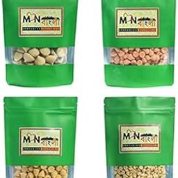 Visit MonBangla Store Monbangla Handmade Bori Combo (Urad/Posto/Masoor/Matar Bori, 4 X 250Gms)-image-72