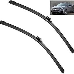 Windshield Wiper Blades Compatible For Mercedes CLA | Front Wiper Blade Set | Driver 26 Inch | Passenger 18 Inch | Rubber Construction | All Weather Performance | Set Of 2-image-34