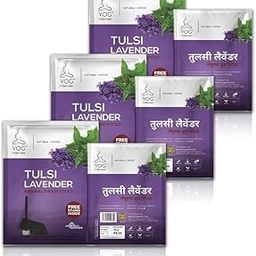 YOG InSenses Tulsi Lavender Dhoop Sticks (Pack of 3) | Lasts Upto 60 Mins | Herbaceous, Calming Fragrance for Puja, Meditation-image-10
