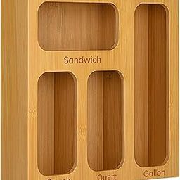 SECRET DESIRE Ziplocks Bag Storage Organizer Wooden for Closet Kitchen Tool Household|Home & Garden|Kitchen Dining & Bar|Kitchen Storage & Organization|Food Storage Bags-image-22
