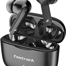 Fastrack Fpods FE100|BT5.4 TWS in Ear Earbuds, 40Hrs Playtime, 13mm Extra Deep Bass Drivers, Dual Mic ENC for Crystal Clear Calls, Low Latency Gaming Mode Upto 60ms - 120 Mins in 10 Mins-11