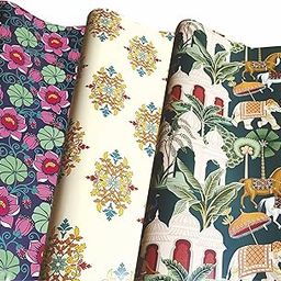 VESTTA -ELEGANCE REDEFINED Gift Wrapping Paper Pichwai Reversible Design Smooth Gloss Finish 20 X 30 Inch 3 Designs X 2 = 6 Sheets|With Gift Tags And Ribbons For All Occasions, 6 count,Multi Colour-image-40