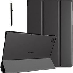 ProElite Cover for Samsung Galaxy Tab A9 Plus 11 inch Case Cover, Smart Flip Case Cover for Samsung Galaxy Tab A9+ 11 inch Translucent Back with Stylus Pen, Black-24