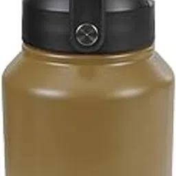 bnf Bnf® Gallon Insulated Water Bottle Wide Mouth Vacuum Jug for Barbecue Fishing Gym Khaki 1.9L|Sporting Goods-picture-20