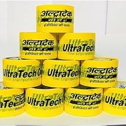 Smartsupply Yellow Ultratech Self Adhesive Tape//30Meter Length and 2.5 Inch Width//Pack Of 4 Piece-17