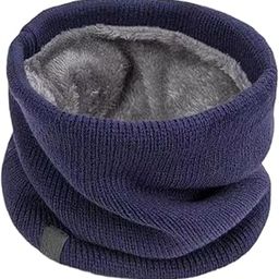 Winter Neck Gaiter Thermal Neck Cover for Outdoor Sports Snowboarding Biking Navy-image-92